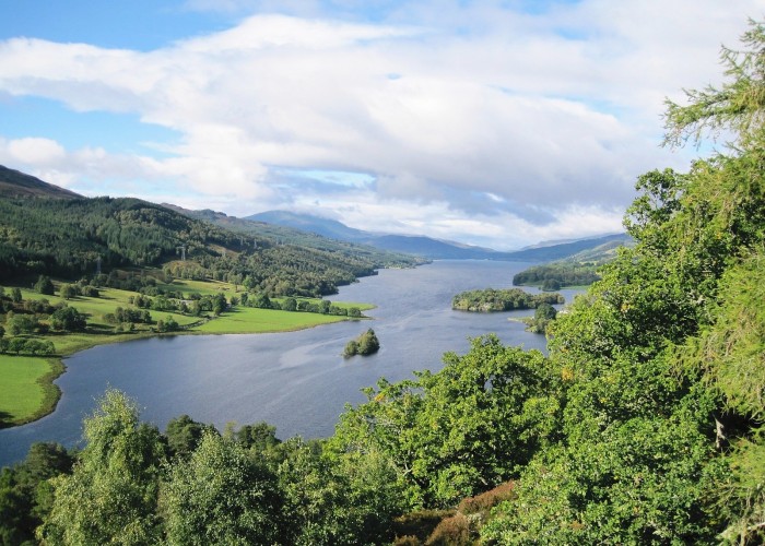 Pitlochry view of the Tay